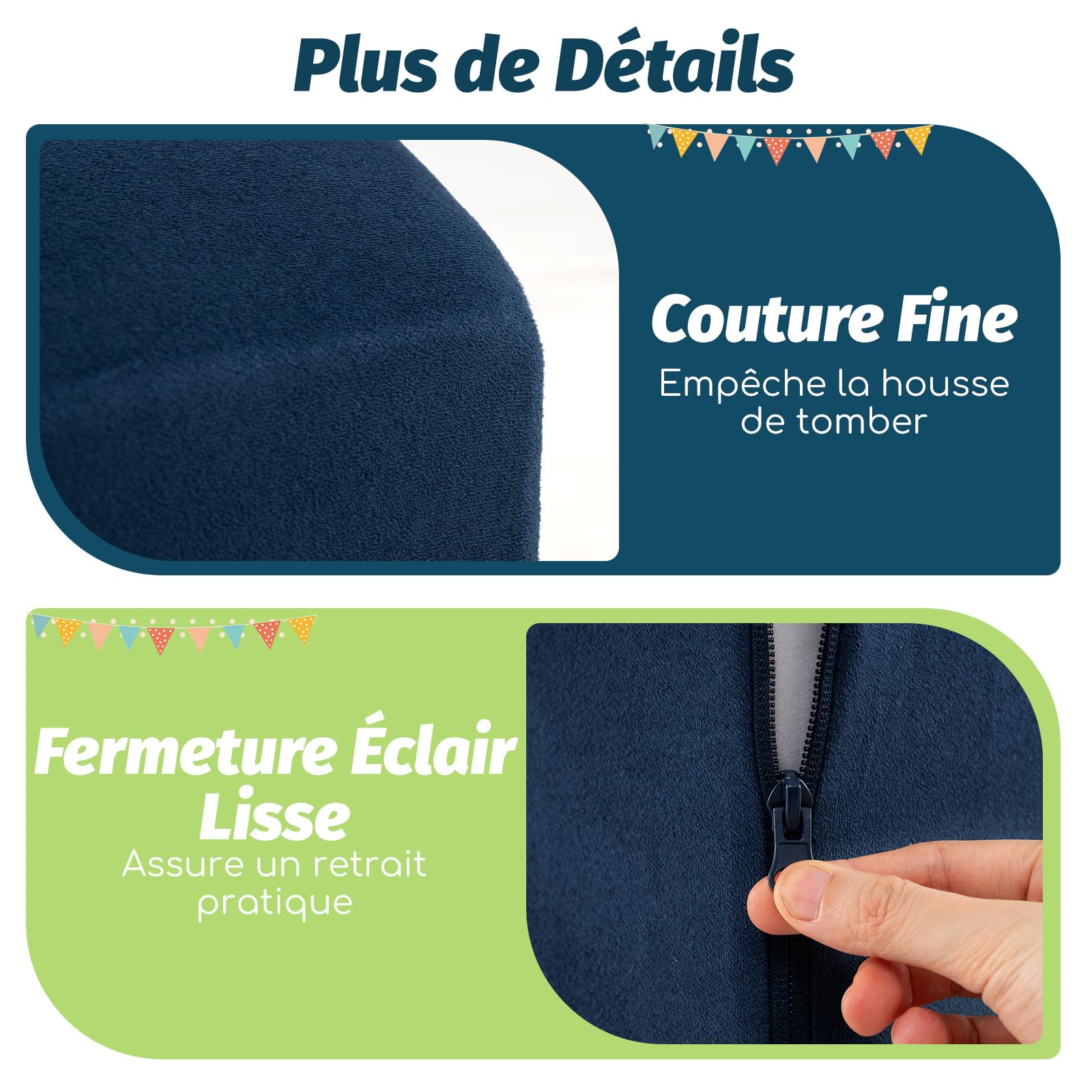 COSTWAY 5PCS Parcours Motricité Bébé en Mousse avec Piscine à Balles, Module Motricité Bébé avec Housse Lavable & Amovible, Jouets Éducatifs pour Ramper pour Enfants d'Âge Préscolaire, sans Balles