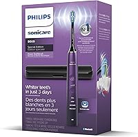 Vista 9 de Philips Sonicare 9000 Edición Especial Cepillo de dientes recargable, Negro/Morado, HX9911/91