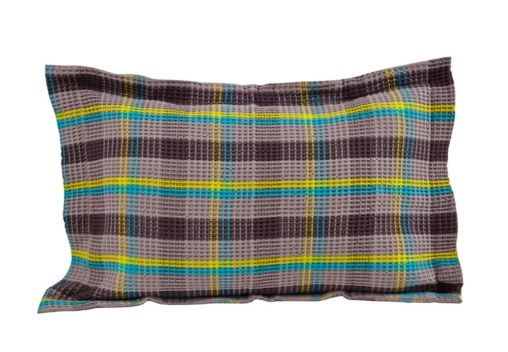 Maspar Metro City Metro Waffle Cotton Pillow Sham - 20"x30", Blue-picture-13
