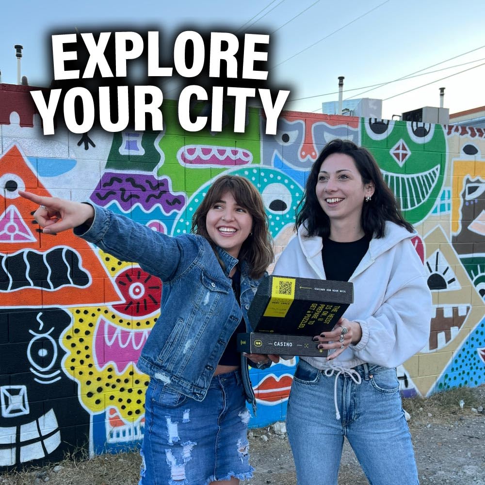 Escapely Outdoor Escape Room - Downtown San Jose I Escape the City I Multi-Player Mystery Hunt I Interactive Puzzle Game for Your City
