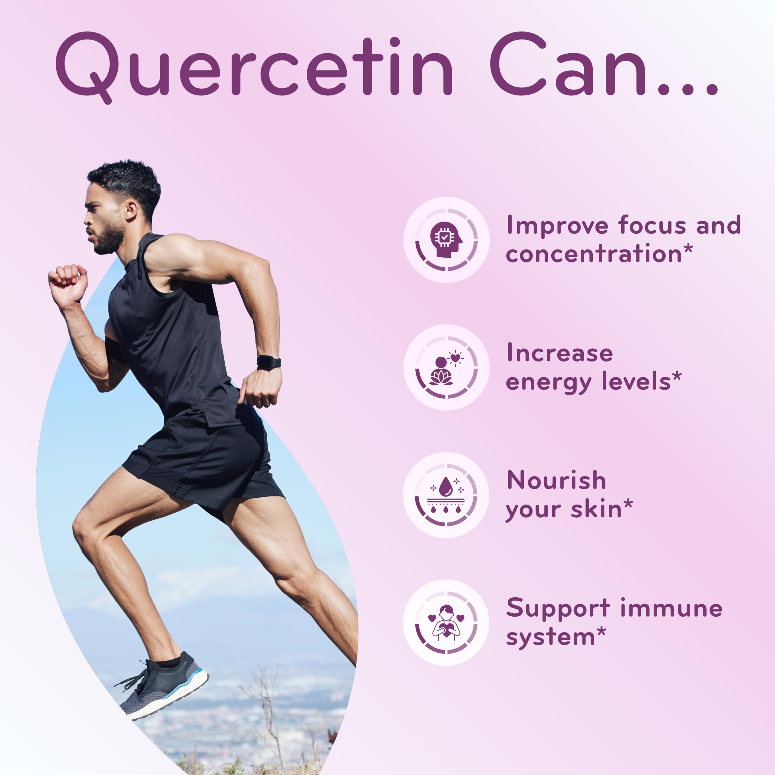 Clear Formulas High Strength Quercetin Anhydrous 500mg Capsules - Quercetin Potent Flavonoid Antioxidant for Heart and Immune Support - 500mg per Serving - Made in a cGMP US Lab (100 Servings) — Amazon image 5