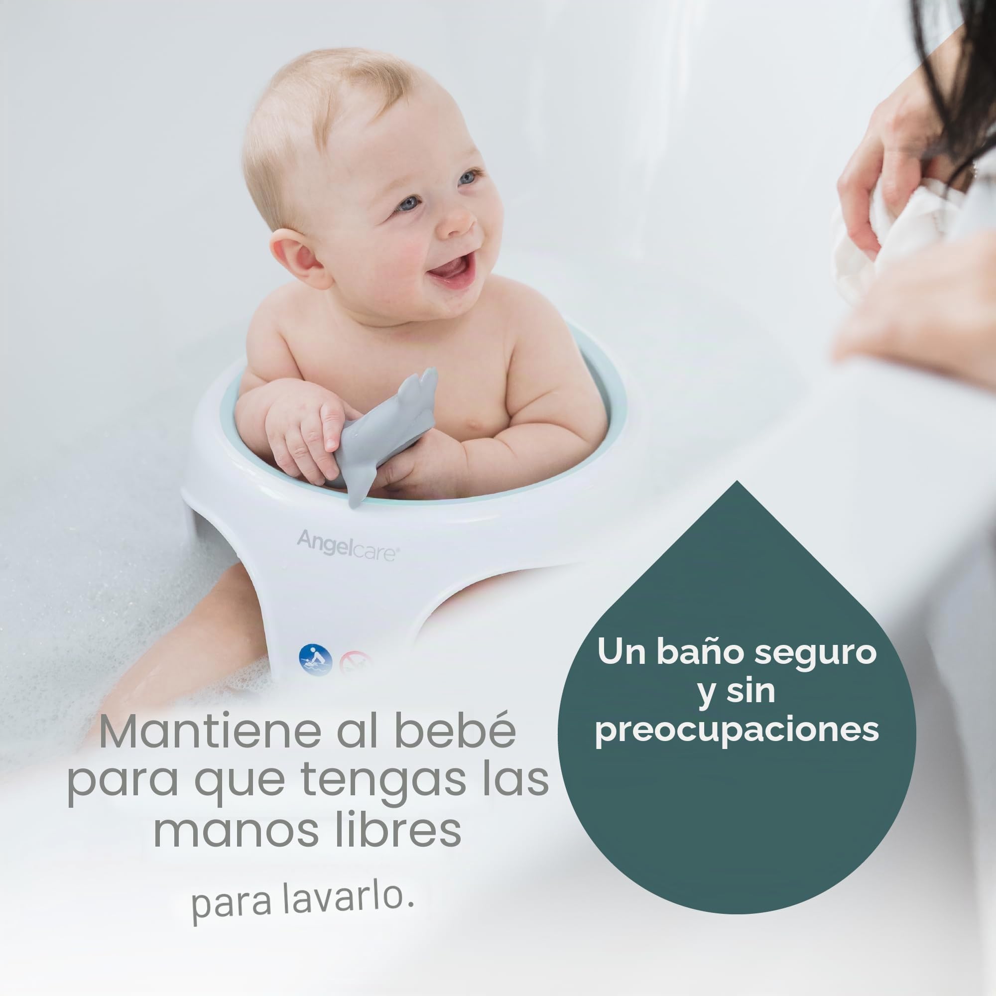 Anillo de baño - Angelcare azul