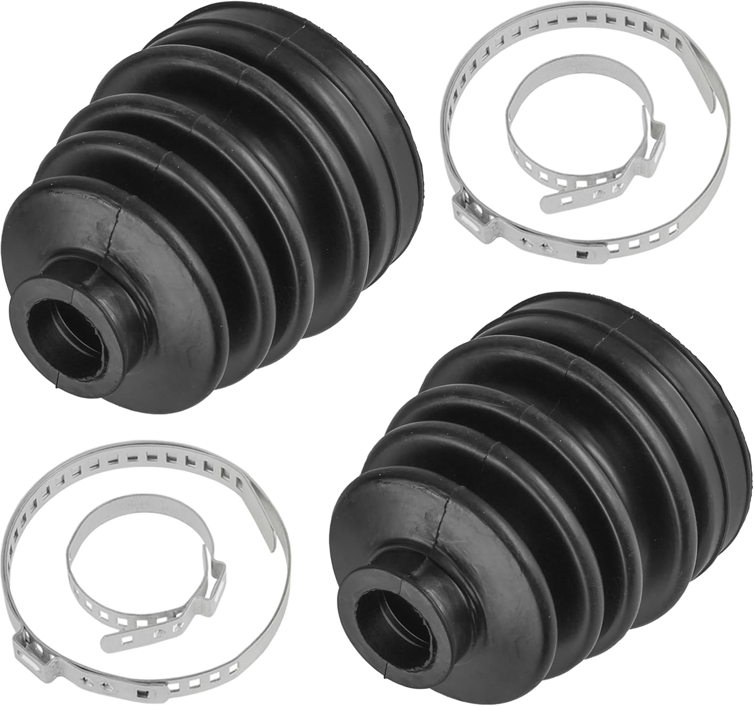 Caltric Rear Axle Inner Outer Cv Boot Kit Compatible with Polaris Polaris Ranger 1000 2019-2020