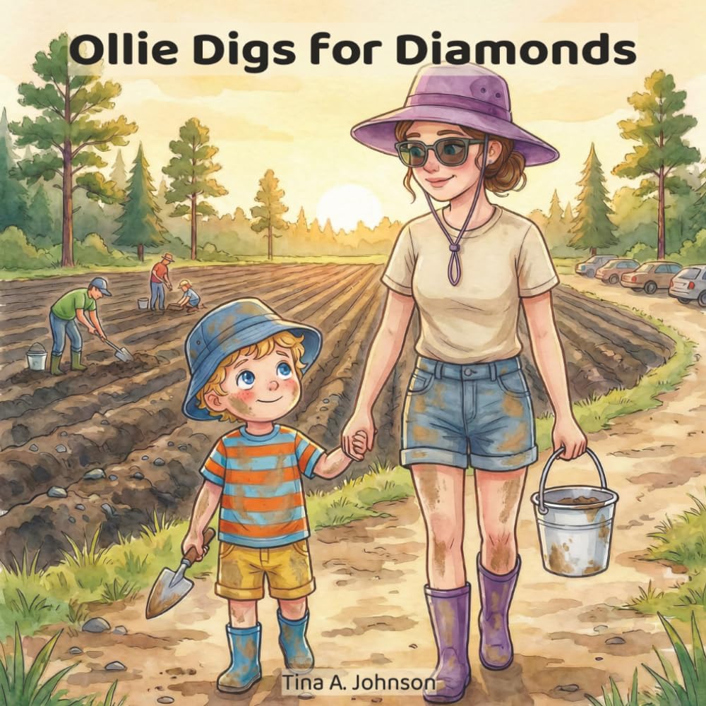 Ollie Digs for Diamonds: A Gentle Diamond Hunting Adventure for Toddlers and Preschoolers (The Ollie Adventure Series)