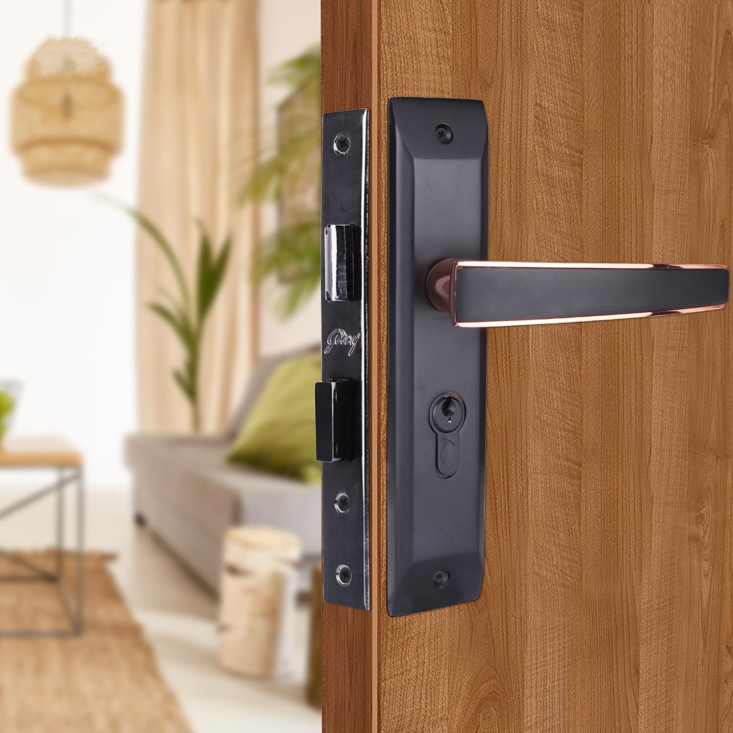 See full amazon price history chart for Godrej Mortise Lock I Mortise Door Handle Lock for Main & Internal Door in Residential & Commercial Spaces I NEH 06-1 CK I Matte Black Roses Finish 20cm / 8 Inches Handle, with Lock Body & 3 Keys Godrej Mortise Lock I Mortise Door Handle Lock for Main & Internal Door in Residential & Commercial Spaces I NEH 06-1 CK I Matte Black Roses Finish 20cm / 8 Inches Handle, with Lock Body & 3 Keys (B0CHF5XJ2Y) Amazon Price History, Amazon Price Tracker