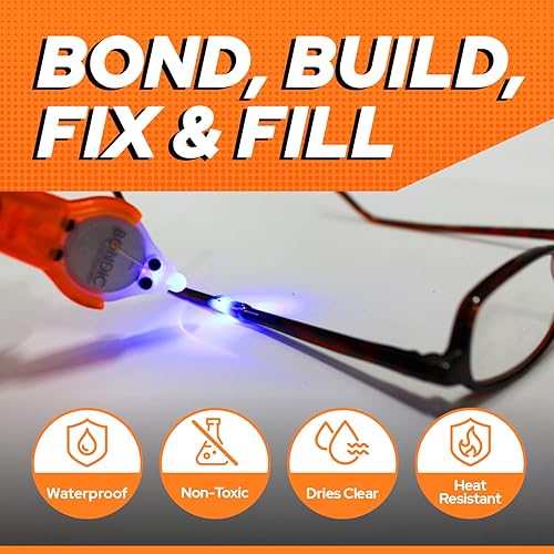 Miniatura 2 de Bondic Pro Kit Arreglo instantáneo multipropósito más rápido y más fuerte que cualquier de pegamento adhesivo Epoxy