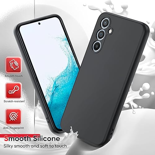 Miniatura 3 de LeYi Funda para Samsung Galaxy A54 5G Funda Samsung A54 con 2 unidades Protector de pantalla de vidrio templado, funda de microfibra suave de