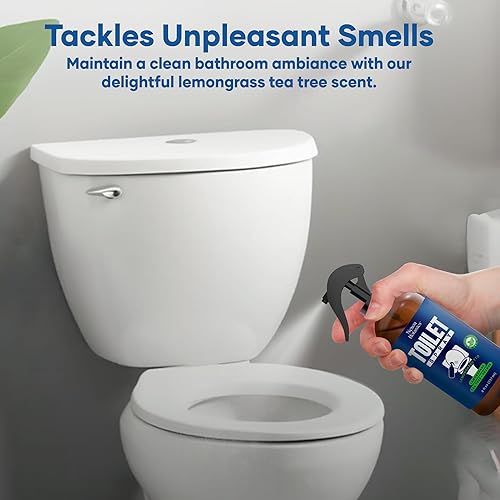 Miniatura 5 de Lemongrass Tea Tree - Aerosol para inodoro, 8 onzas líquidas, espray para inodoro Before You Go, espray para excrementos de baño, espray