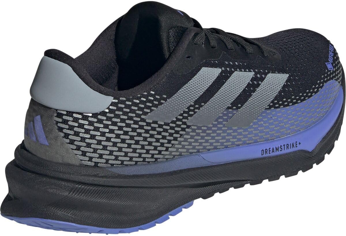 adidas Mens Supernova Running Sneakers Shoes - Black
