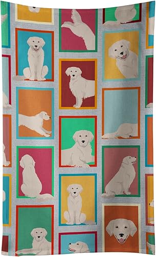 Miniatura 20 de Caroline's Treasures MLM1101KTWL - Lotes de color rojo y blanco Pembroke Corgi toalla de cocina Pembroke Paños de cocina toalla de mano toalla