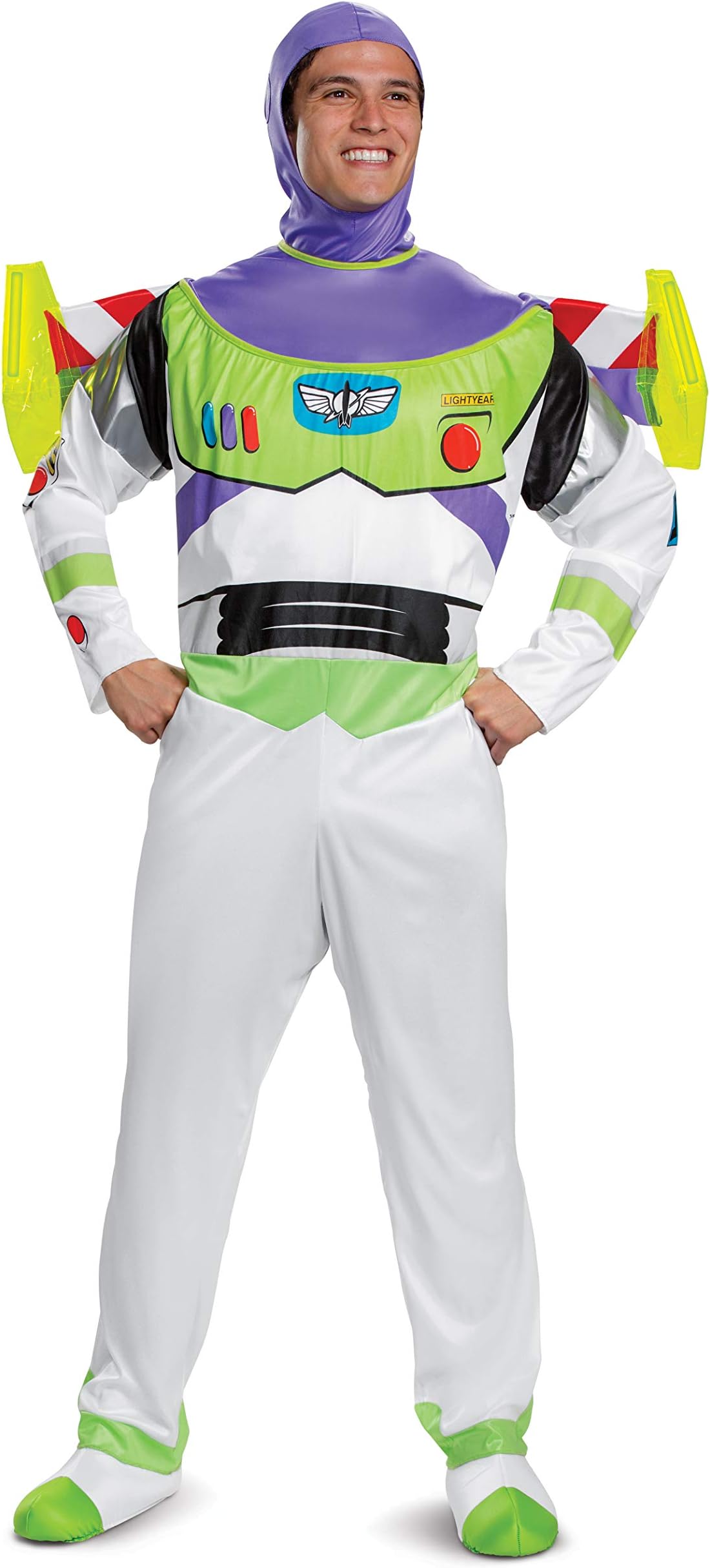 Disney Disguise Toy Story Men's Buzz Lightyear Deluxe Adult