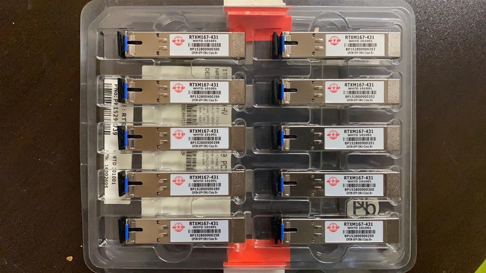 Fibra Ottica RTXM167-431 GPON- SFP- ONU- CLASSB+ 34060565 Switch transceiver in Fibra SFP