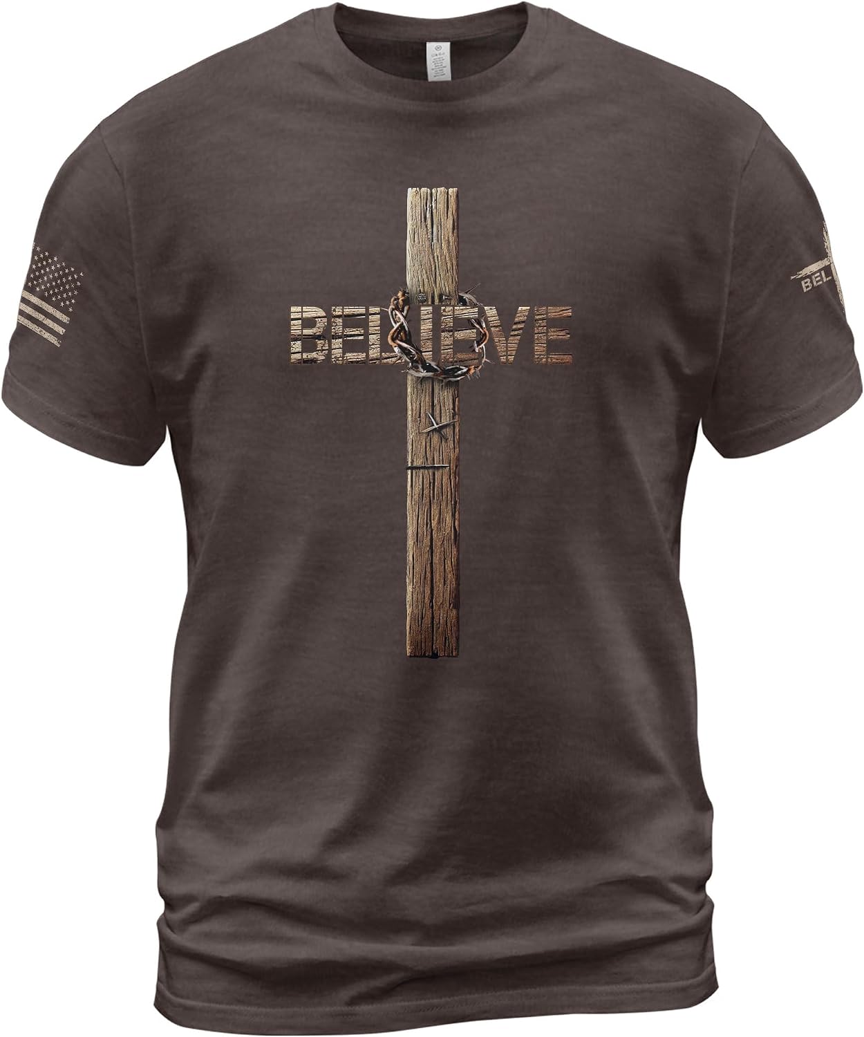 Believe Shirt, Jesus Shirts for Men, Christian Shirts for Men, Cross Shirt, Christian Tshirts 1