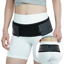 Nvorliy SI Joint Belt Sacroiliac Pelvic Support for Lower Back, Hip, and Sciatica Pain Relief L/XL