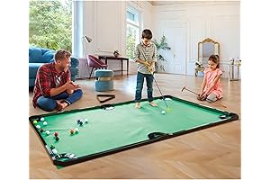 Golf Pool Indoor Putting Green - World's Largest Golf Putting Pool Table