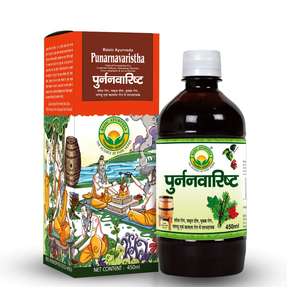 Basic Ayurveda Punarnavaristha (450 ml)