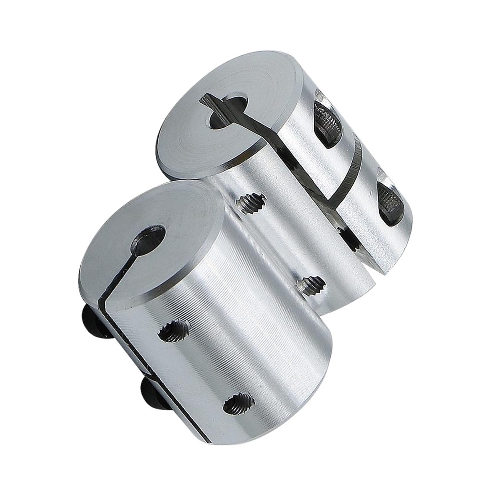 Rigid coupling,Stainless steel rigid coupling 1pcs D25L30 3D Printer Part Lead Screw Aluminium RIgid Coupler Coupling for Motor Electric CNC Machine(5x12)