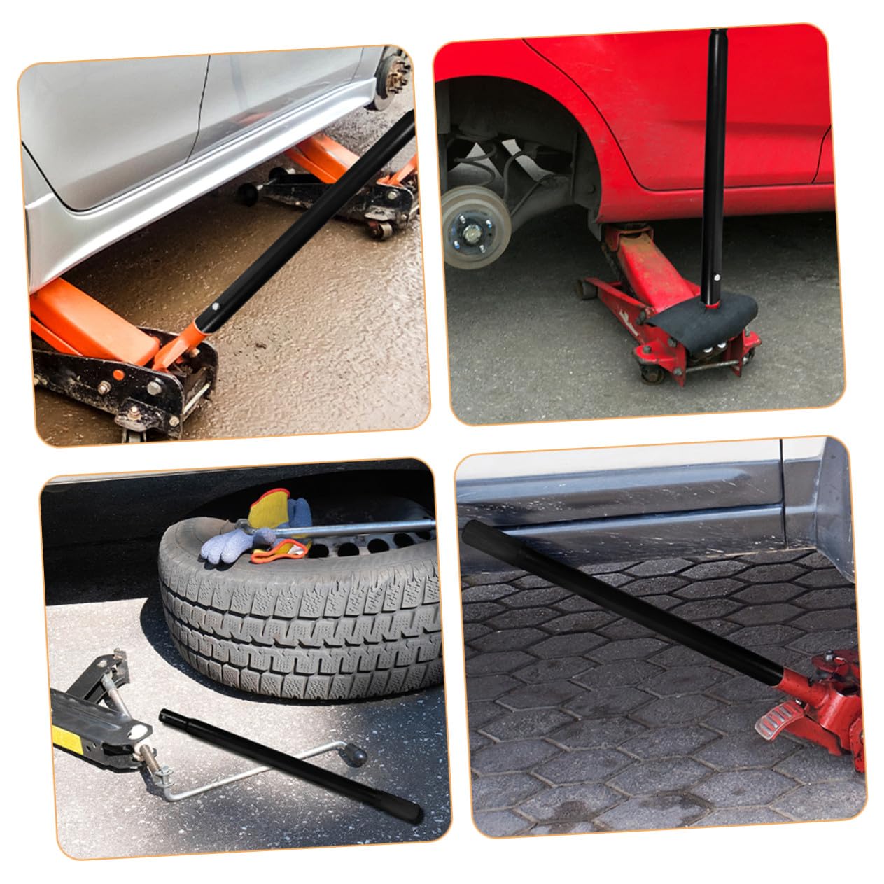 2 Szt Adapter Uchwytu Podnośnika Przyczepy Zamienny Uchwyt Dźwigni Podnośnika Samochodowego Hydrauliczny Uchwyt Samochodowego Profesjonalny