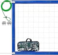 Vista 1 de Red profesional de voleibol para exteriores, resistente, con cable de acero para aeronaves, red de voleibol para patio trasero, redes de voleibol