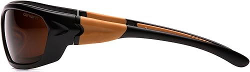 Miniatura 3 de Carhartt Carbondale - Gafas de sol de seguridad con lente de bronce arenisca negrobronceado