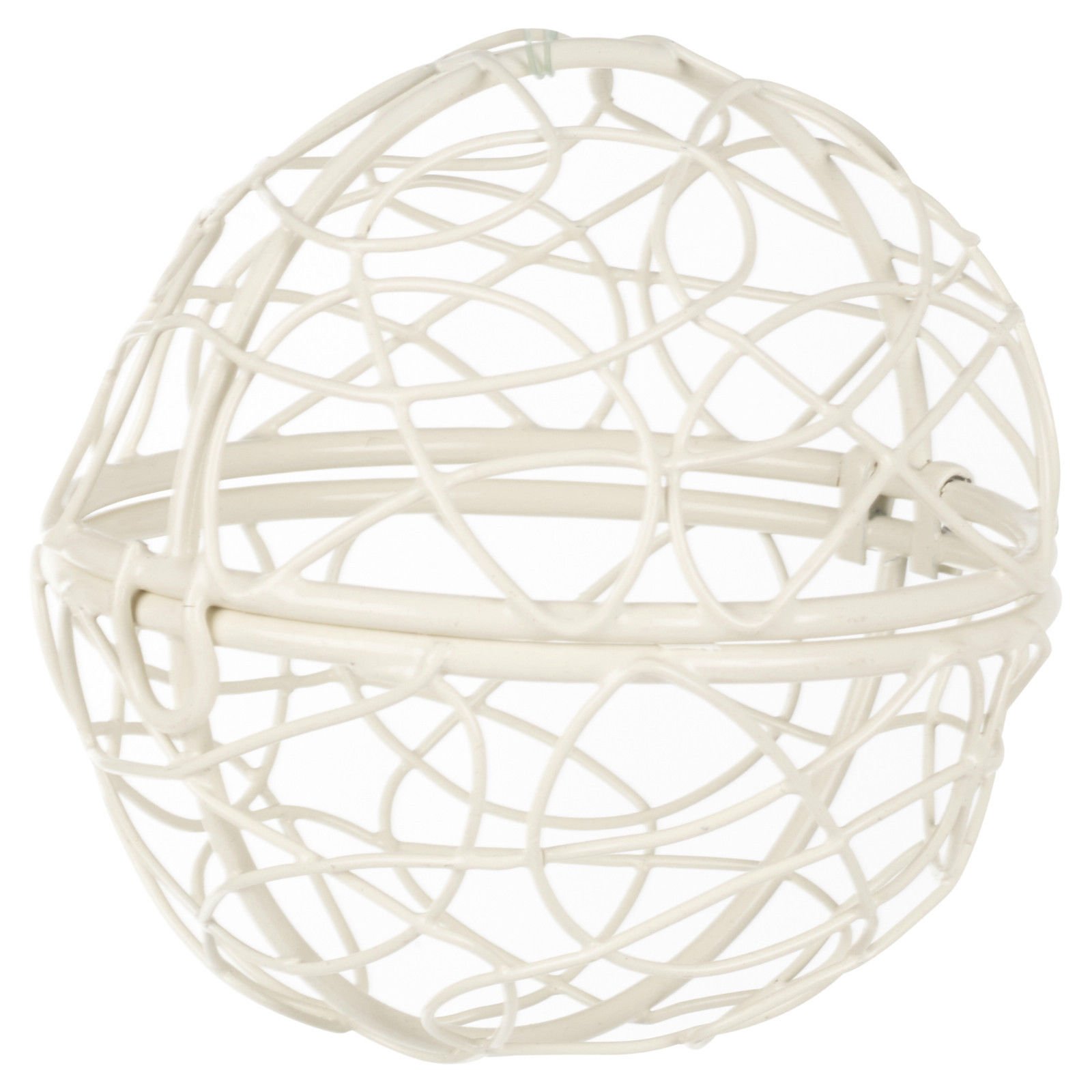Urbnliving Ivory Wire Mesh Ball Hanger