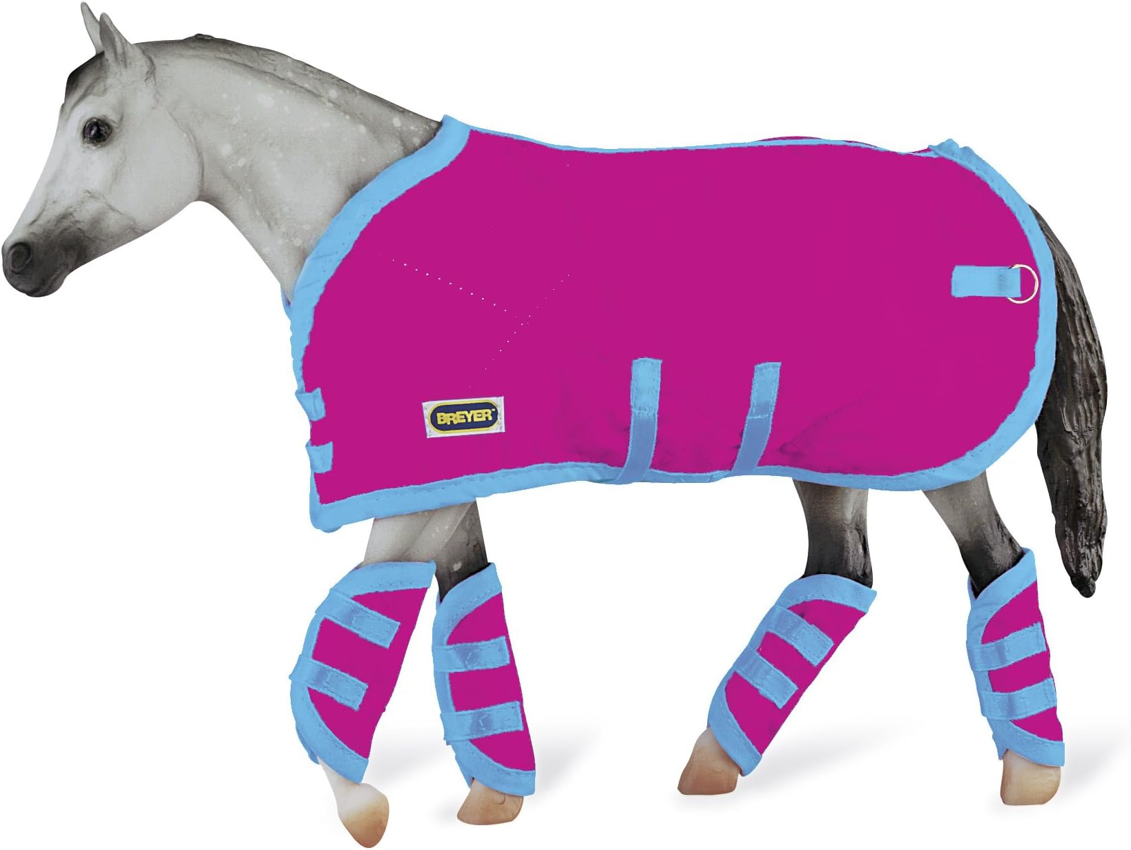 Reeves Breyer Tack Blanket & Shipping Boots - Hot Pink