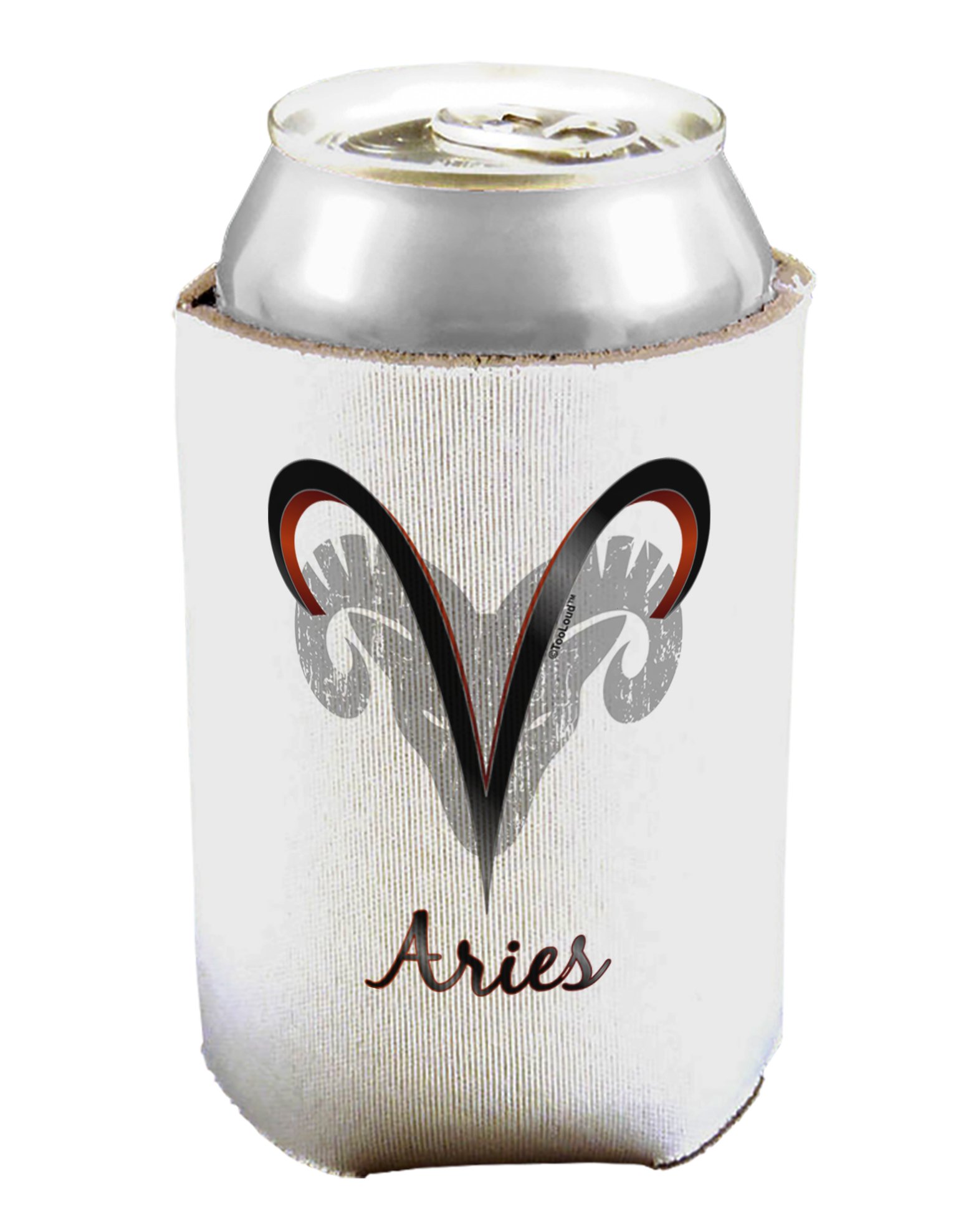 TOOLOUD Aries Symbol Can/Bottle Insulator Cooler - 2 Pack