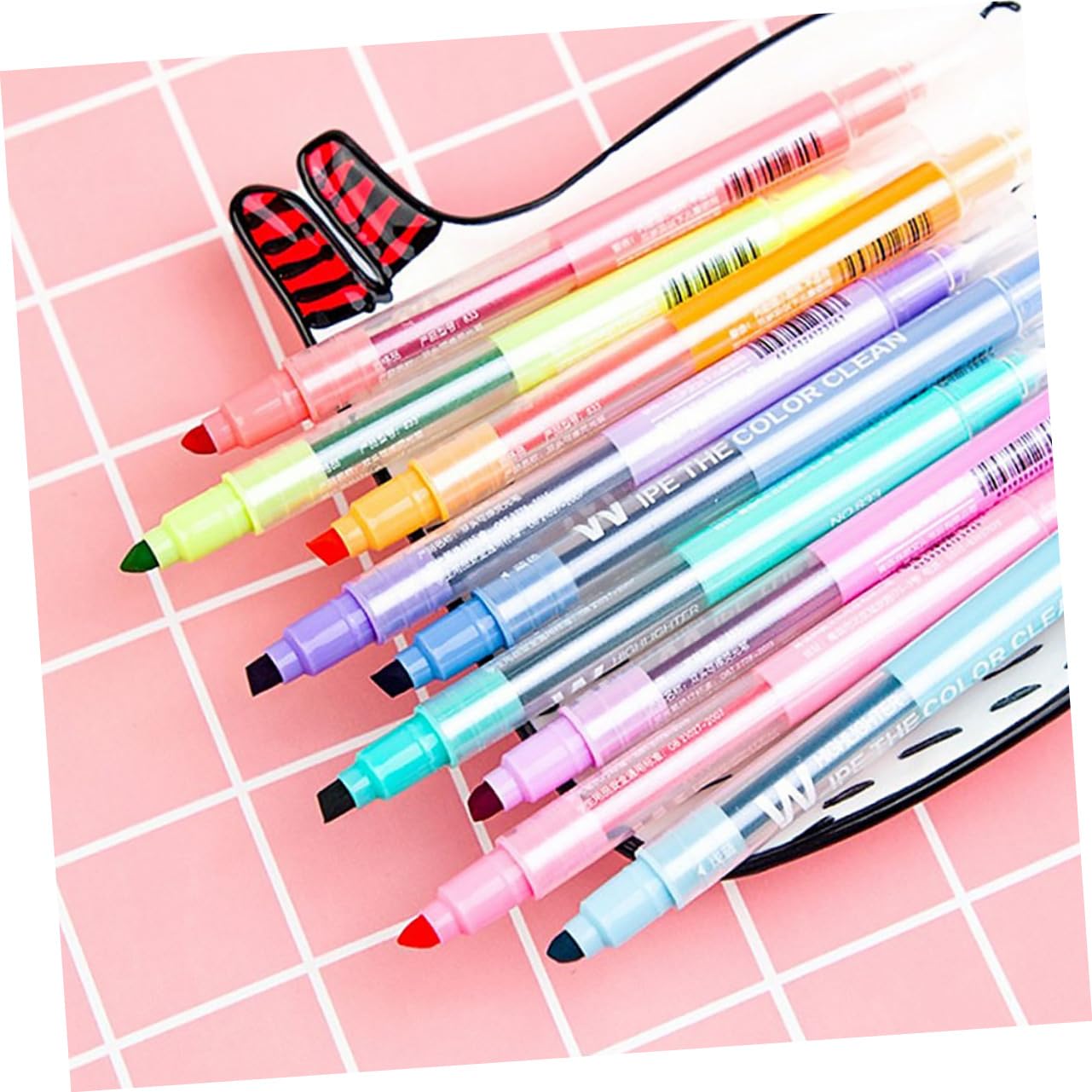 DOITOOL 3 Sätze Löschbarer Textmarker Löschbare Stifte Textmarker Stifte Büromaterial Bürozubehör Pastellfarbener Flüssiger Löschbare -marker Plastik 10 Stück * 3