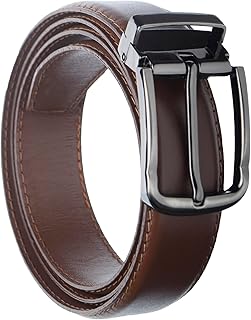 Men's Classic Natural Leather Belt 7705-1 DAKOTA