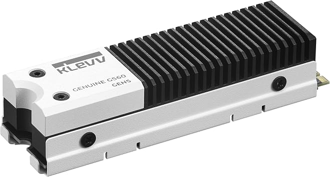 KLEVV Genuine G560 2TB M.2 2280 NVMe PCIe Gen5x4 Internal SSD Heatsink Included, up to 14000MB/s with DRAM Cash K02TBM2SP0-G56
