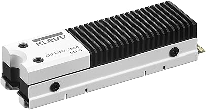 KLEVV Genuine G560 1TB M.2 2280 NVMe PCIe Gen5x4 Internal SSD Heatsink Included, up to 13000MB/s with DRAM Cash (K01TBM2SP0-G56)