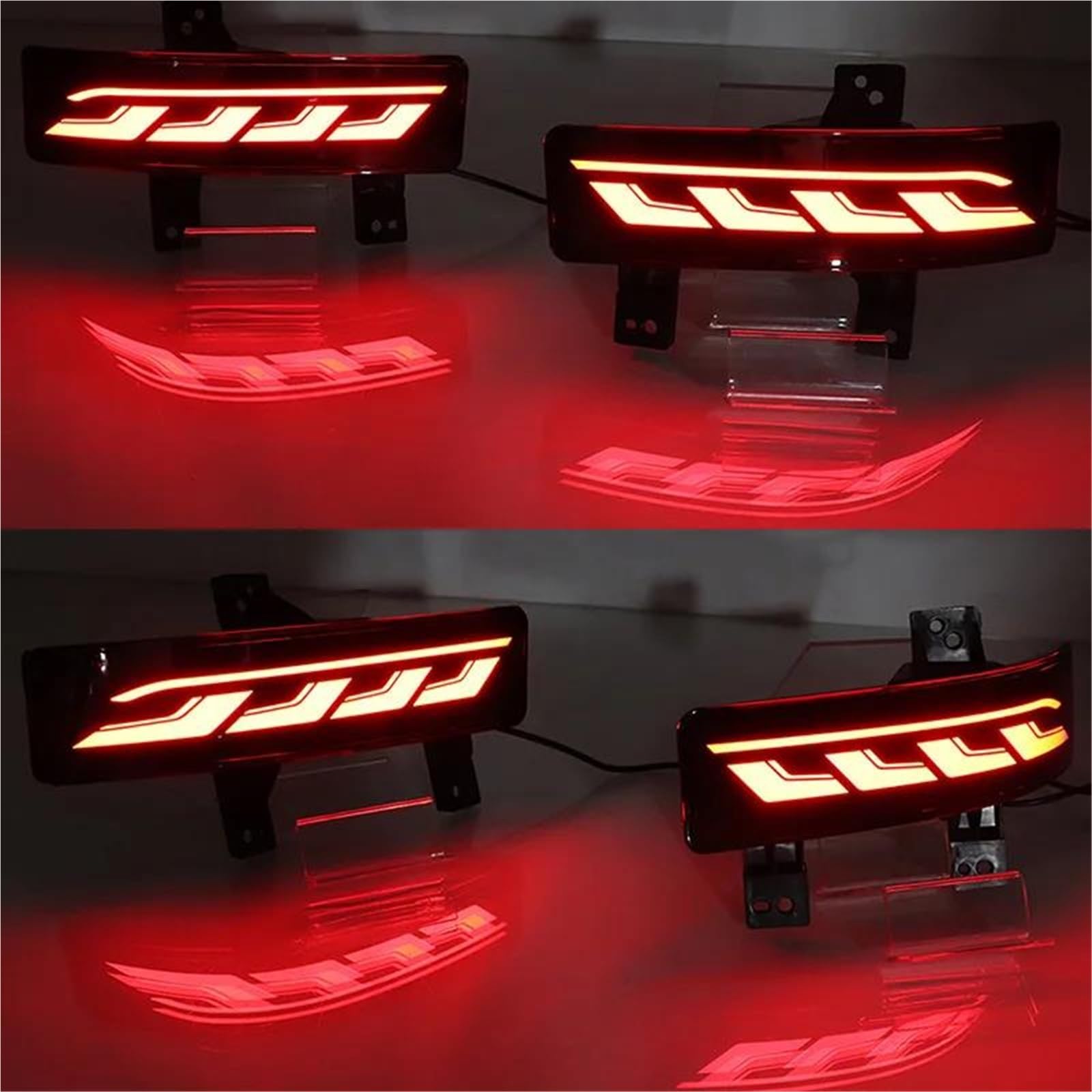 Genérico Piloto posterior Luz Trasera Para Automóvil Para CR-V 2020-2022 Conjunto De Luces Antiniebla, Reflector De Parachoques Trasero, Luces De Señalización Recambio faro trasero