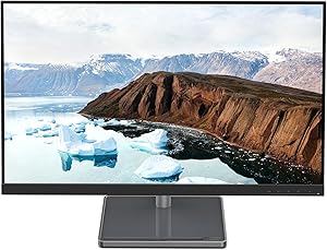 Lenovo L27m-30-2022 - Everyday Monitor - 27 Inch FHD - 75 Hz - AMD FreeSync - Low Blue Light Certified - Tilt Stand - Integrated Speakers - HMDI & VGA & USB-C,Grey