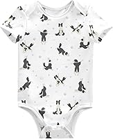 Vista 37 de vvfelixl Trajes de bebé lindos conjuntos de cachorros de manga corta de algodón ropa de bebé para niños niñas 0-24 meses