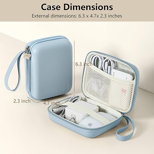 Miniatura 2 de Funda de carga para Macbook, bolsa organizadora electrónica portátil de tecnología, bolsa de almacenamiento grande de viaje para accesorios de