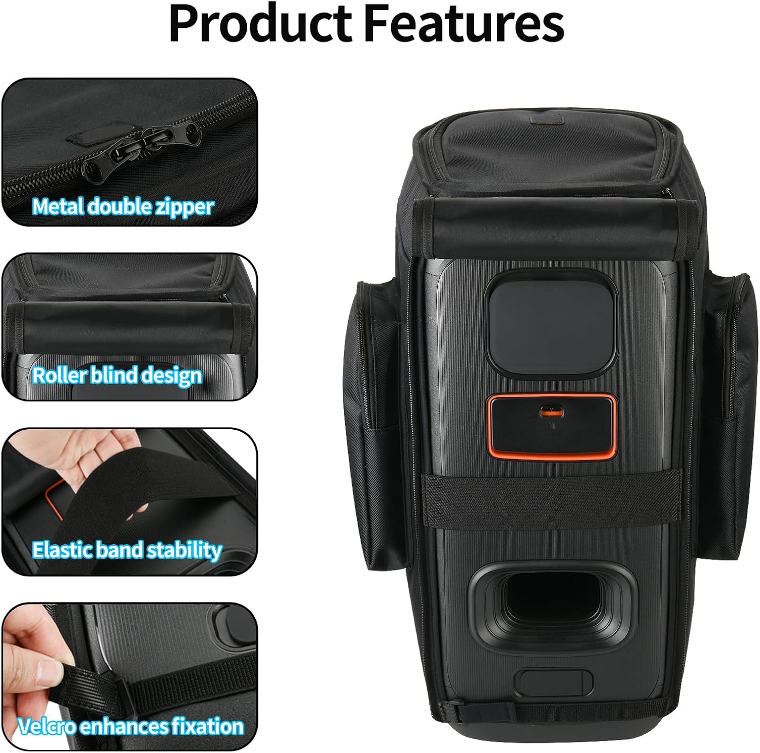 Dust Cover for JBL PartyBox Club120 Speaker,Portable Speaker Travel Case Storage Bag Sleeve for JBL PartyBox Club 120