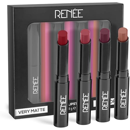 Very Matte Lipsticks - Pack of 4