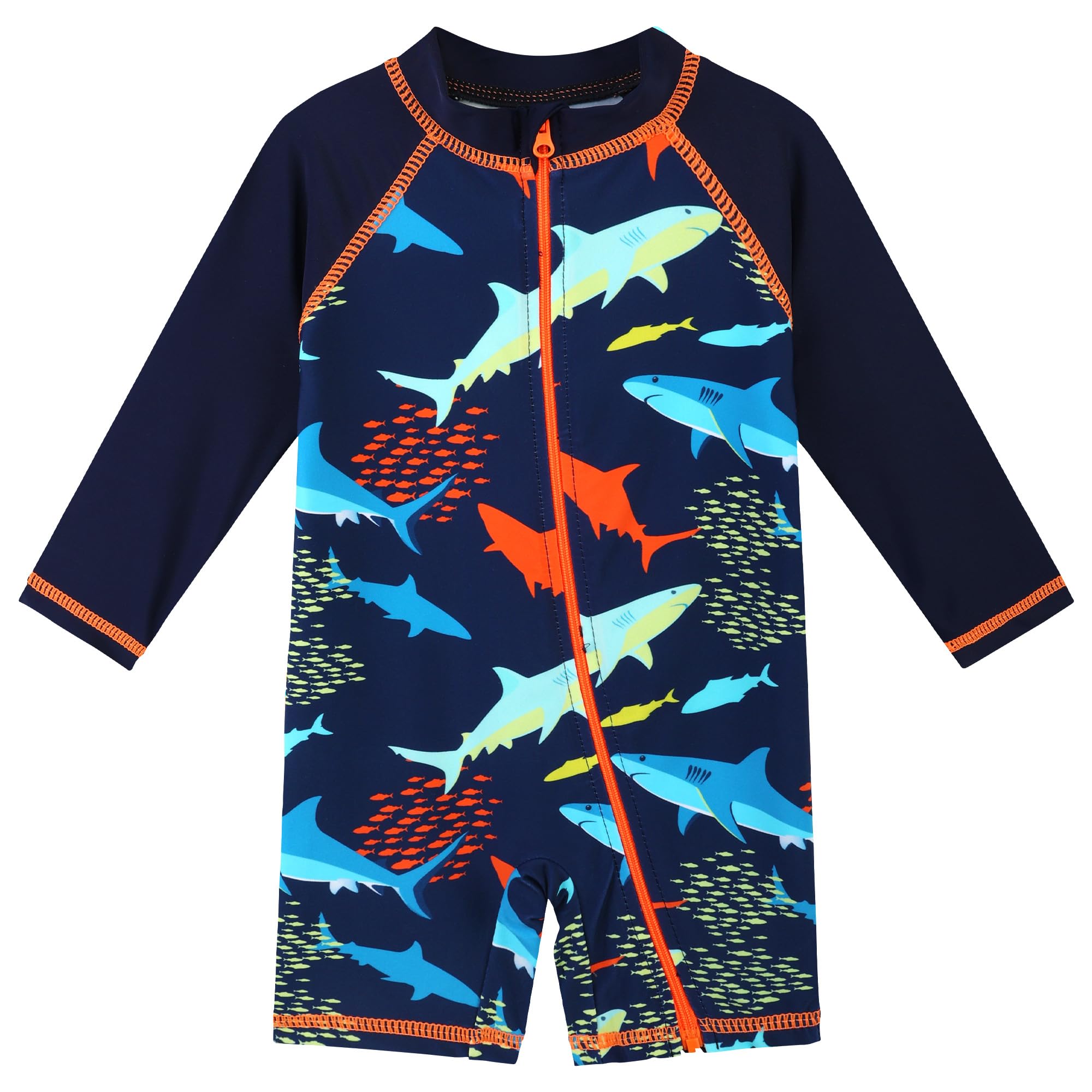 XFGIRLS Baby Boys Swimsuit Toddler Sunsuit UPF 50+ Sun Protection One Piece Beach