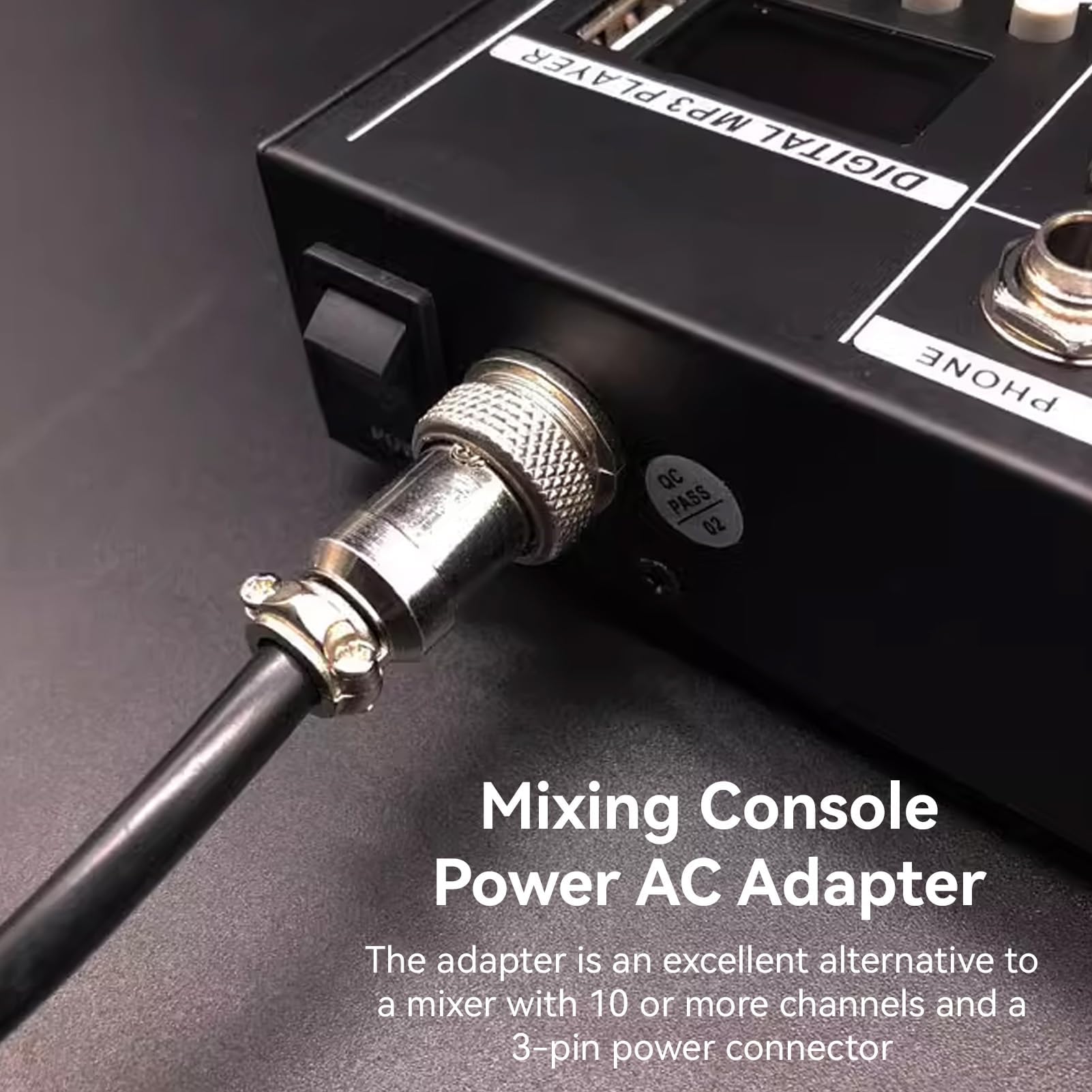 Alimentatore per Mixer, 18V 1.6A Adattatore CA per Console di Missaggio Accessori per Alimentazione del Mixer con Trasformatore per Console(spina UE 220V)