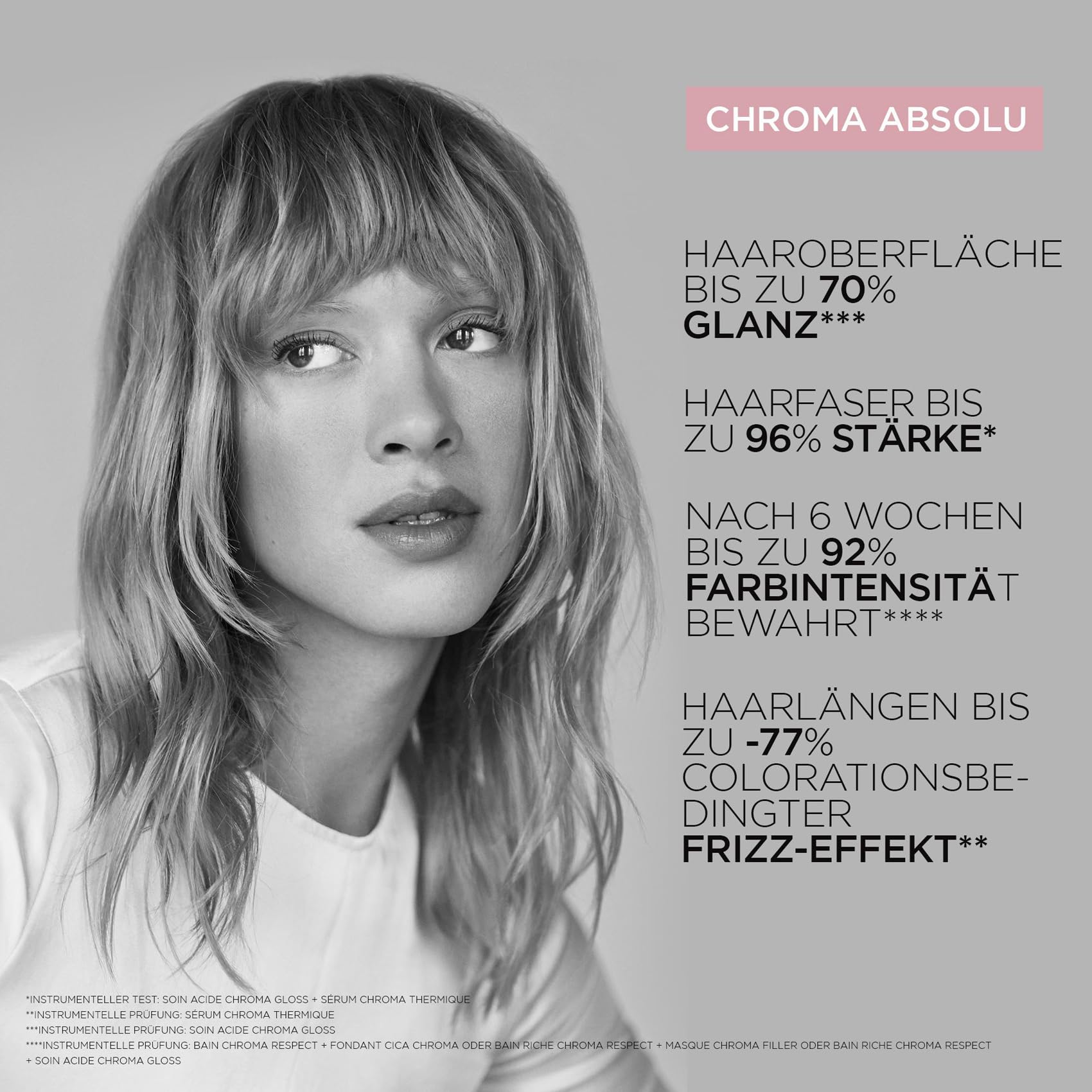 Kérastase Pflegendes Shampoo für geschädigtes und coloriertes Haar, Für mehr Glanz und Geschmeidigkeit, Bain Chroma Respect, Chroma Absolu, 500 ml
