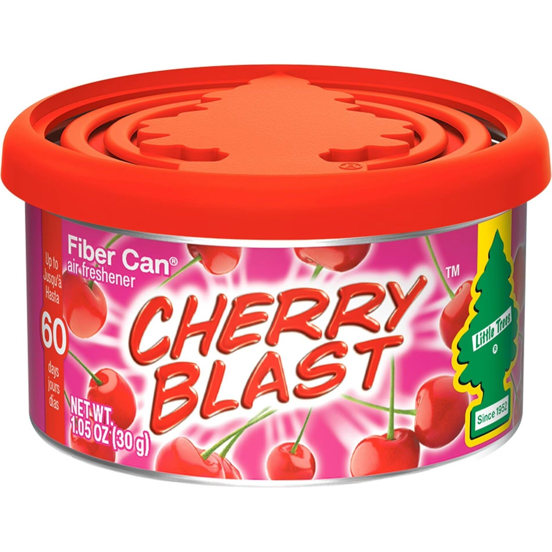 Fiber Can-Cherry Blast Car Air Freshener, Ufc1781124