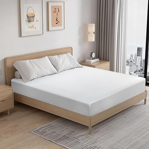 Miniatura 82 de Colchón individual de espuma viscoelástica de 5 pulgadas con certificado CertiPUR-US para sueño fresco y alivio de presión, colchón de cama de