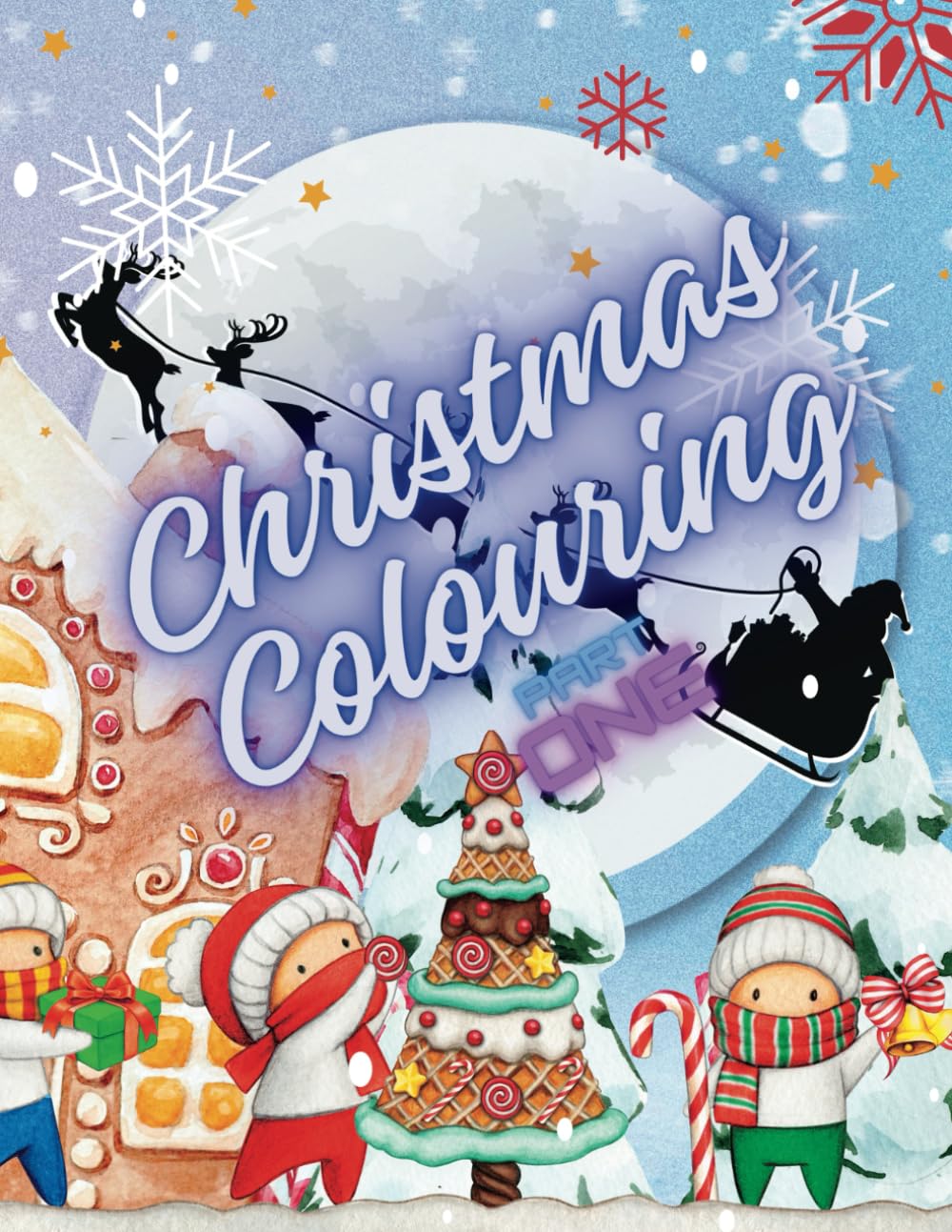 Christmas Colouring Part 1: Festive characters ready to bring to life!