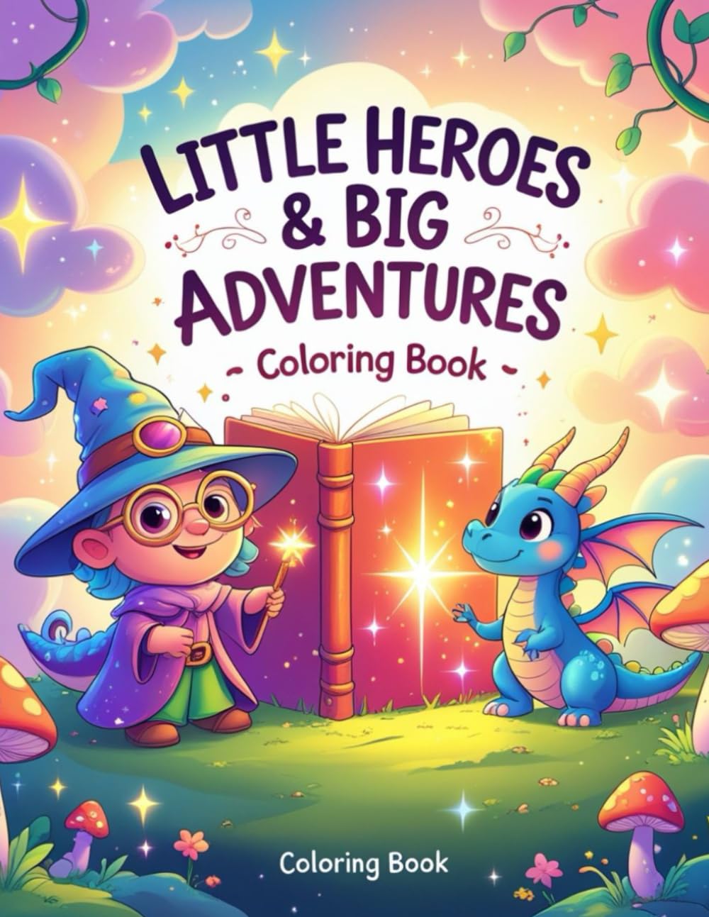 Little Heroes & Big Adventures – Coloring Book