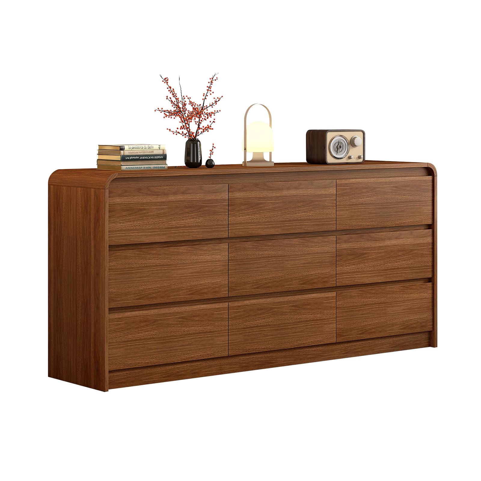 Messenya Modern 9 Drawer Dresser