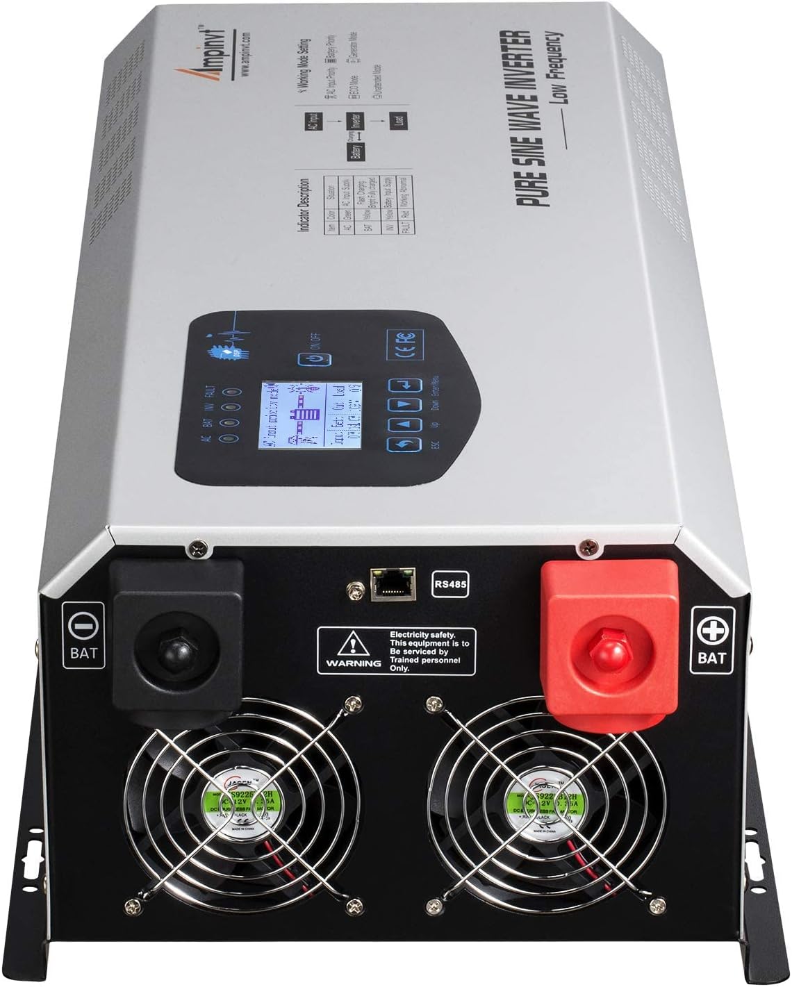 Blасk Frіdау - 50% оƒƒ Ampinvt 6000W Peak 18000W Pure Sine Wave Power Inverter Charger DC 48V to 120V/240V AC Output Converter Off Grid Low Frequency Solar Inverter for Sealed Gel AGM Flooded Lithium Battery Blасk Frіdау - 60% оƒƒ Ampinvt 6000W Peak 18000W Pure Sine Wave Power Inverter Charger DC 48V to 120V/240V AC Output Converter Off Grid Low Frequency Solar Inverter for Sealed Gel AGM Flooded Lithium Battery
