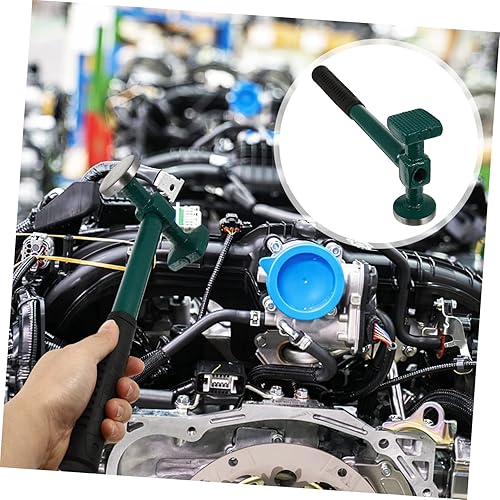 Miniatura 5 de Operitacx Herramienta de mano de reparación para uso doméstico Mango de fibra de vidrio forjado martillo de cuerpo de acero endurecido para automóvil