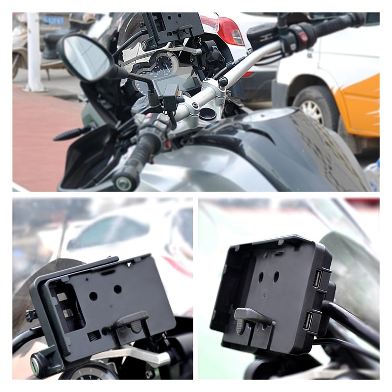 Support de téléphone pour BMW R1200GS ADV pour GS1200 GS1250 LC pour F700GS F800GS Support De Téléphone Chargeur USB Navigation