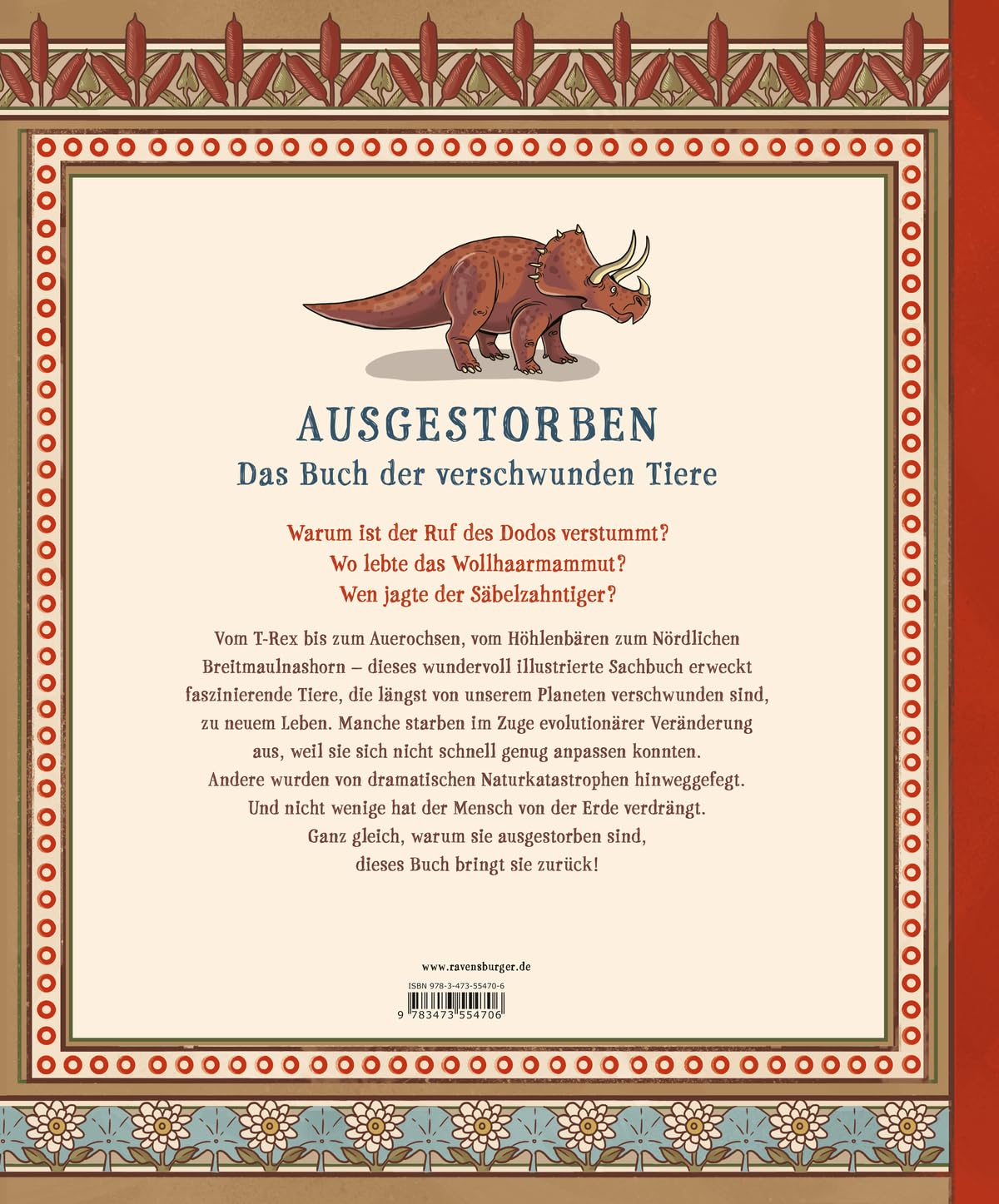 Ausgestorben - Das Buch der verschwundenen Tiere