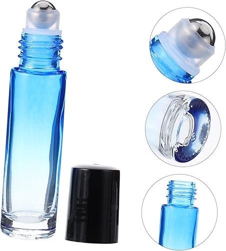 Miniatura 9 de SOLUSTRE 36 unids botella de rodillo botella de viaje botellas de viaje para artículos de aseo personal pulverizador de botellas contenedor líquido